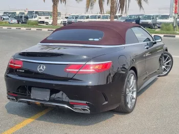 Mercedes-Benz S560 4.0L Petrol V8 2018 Model Year Black Color Exterior 
