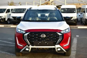 Nissan Magnite Acenta 2025 Model Year turbo CVT Automatic Red Color