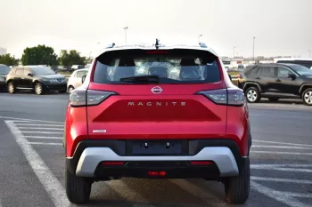 Nissan Magnite Acenta 2025 Model Year turbo CVT Automatic Red Color