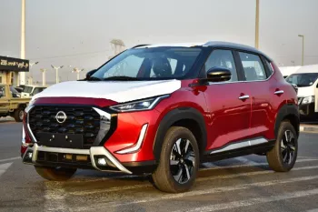 Nissan Magnite Acenta 2025 Model Year turbo CVT Automatic Red Color