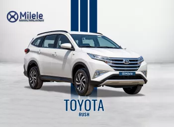 TOYOTA RUSH 1.5L 2025 MODEL YEAR WHITE COLOR EXTERIOR