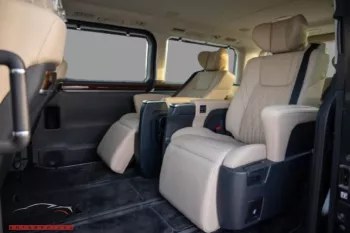 Toyota Granvia 3.5L Petrol 2026 Model Year AT Full Options Black/Beige Colors