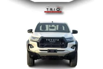 TOYOTA HILUX GR SPORT 2025 MODEL YEAR FULL OPTION WHITE COLOR EXTERIOR