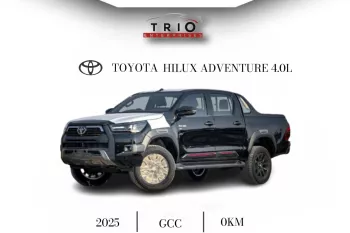 TOYOTA HILUX ADVENTURE 2025 MODEL YEAR PETROL FULL OPTION BLACK COLOR