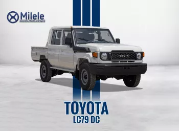 TOYOTA LAND CRUISER LC 79 DC 4.2L 2025 MODEL YEAR WHITE COLOR EXTERIOR