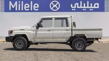 TOYOTA LAND CRUISER LC 79 DC 4.2L 2025 MODEL YEAR WHITE COLOR EXTERIOR