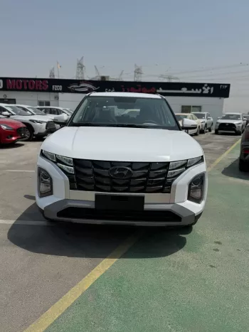 Brand New Hyundai Creta 2025 Model Year White Color Exterior 