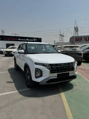 Brand New Hyundai Creta 2025 Model Year White Color Exterior 