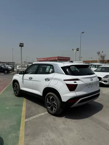 Brand New Hyundai Creta 2025 Model Year White Color Exterior 
