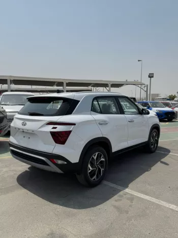 Brand New Hyundai Creta 2025 Model Year White Color Exterior 
