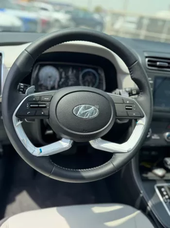 Brand New Hyundai Creta 2025 Model Year White Color Exterior 