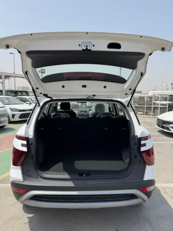Brand New Hyundai Creta 2025 Model Year White Color Exterior 