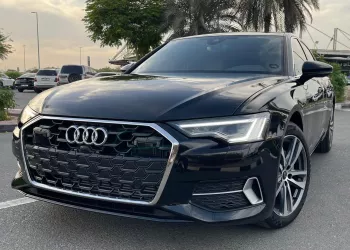 Audi A6 40 TFSI Full Option 2025 Model Year Black Color Exterior