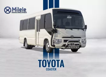 TOYOTA COASTER 4.2L 2025 MODEL YEAR WHITE COLOR EXTERIOR