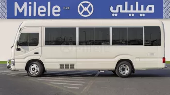 TOYOTA COASTER 4.2L 2025 MODEL YEAR WHITE COLOR EXTERIOR