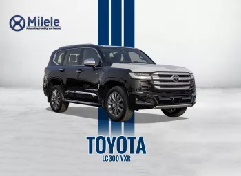 TOYOTA LAND CRUISER 300 VXR 3.5L HYBRID 2025 MODEL YEAR BLACK COLOR