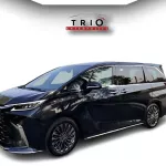 Lexus LM350H VIP 2025 Model Year 4 Seater Hybrid Black Color Exterior - Thumbnail 4