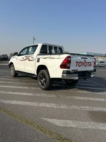 Toyota Hilux SR.5 2.7L Petrol 2025 Model Year White Color Exterior 