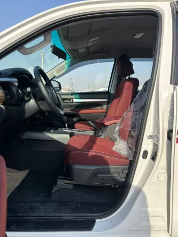 Toyota Hilux SR.5 2.7L Petrol 2025 Model Year White Color Exterior 