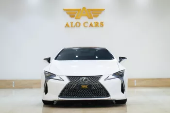 Lexus LC500 5.0L Petrol V8 2025 Model Year White Color Exterior 