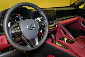 Lexus LC500 5.0L Petrol V8 2025 Model Year White Color Exterior 