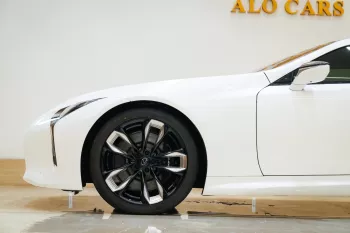 Lexus LC500 5.0L Petrol V8 2025 Model Year White Color Exterior 