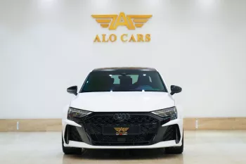 Audi RS3 2.5L Petrol 2025 Model Year White Color Exterior