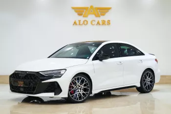 Audi RS3 2.5L Petrol 2025 Model Year White Color Exterior