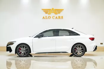 Audi RS3 2.5L Petrol 2025 Model Year White Color Exterior