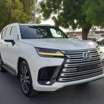 Lexus LX 600 2025 Model Year 3.5L Petrol RHD White Color - Thumbnail 1