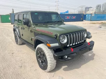 Jeep Wrangler Rubicon Petrol V6 2020 Model Year Green Color