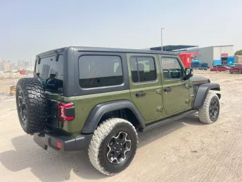 Jeep Wrangler Rubicon Petrol V6 2020 Model Year Green Color