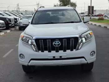 Toyota Prado 2.8L Diesel 2016 Model Year White Color Exterior 