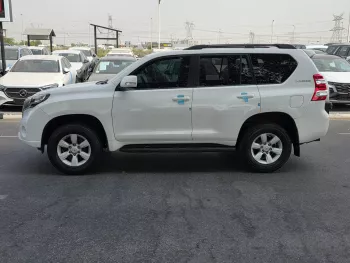 Toyota Prado 2.8L Diesel 2016 Model Year White Color Exterior 