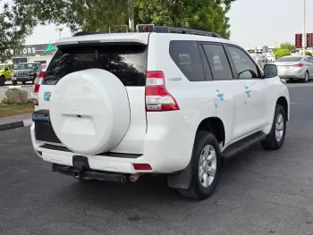 Toyota Prado 2.8L Diesel 2016 Model Year White Color Exterior 