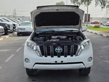 Toyota Prado 2.8L Diesel 2016 Model Year White Color Exterior 