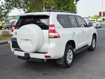 Toyota Prado 2.8L Diesel 2016 Model Year White Color Exterior 