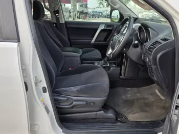 Toyota Prado 2.8L Diesel 2016 Model Year White Color Exterior 