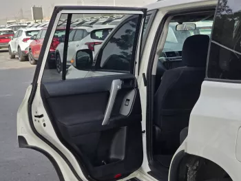 Toyota Prado 2.8L Diesel 2016 Model Year White Color Exterior 