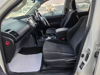 Toyota Prado 2.8L Diesel 2016 Model Year White Color Exterior 