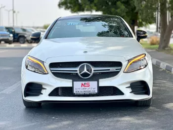 Mercedes-Benz C43 AMG 3.0L Petrol V6 2019 Model Year White Color Exterior 