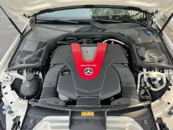 Mercedes-Benz C43 AMG 3.0L Petrol V6 2019 Model Year White Color Exterior 