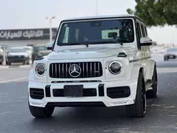 Mercedes-Benz G63 4.0L Petrol 2020 Model Year White Color Exterior 