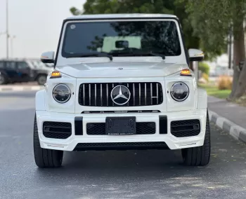 Mercedes-Benz G63 4.0L Petrol 2020 Model Year White Color Exterior 
