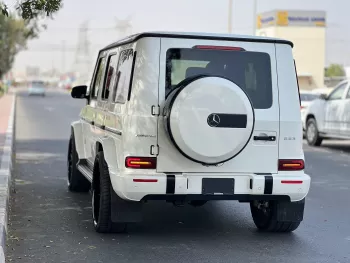 Mercedes-Benz G63 4.0L Petrol 2020 Model Year White Color Exterior 