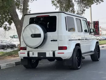 Mercedes-Benz G63 4.0L Petrol 2020 Model Year White Color Exterior 
