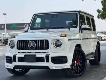 Mercedes-Benz G63 4.0L Petrol 2020 Model Year White Color Exterior 
