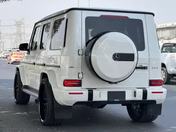 Mercedes-Benz G63 4.0L Petrol 2020 Model Year White Color Exterior 