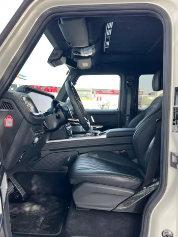 Mercedes-Benz G63 4.0L Petrol 2020 Model Year White Color Exterior 