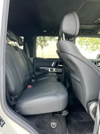Mercedes-Benz G63 4.0L Petrol 2020 Model Year White Color Exterior 